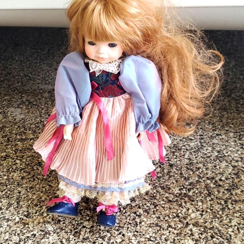 Christine Cecile porcelain doll